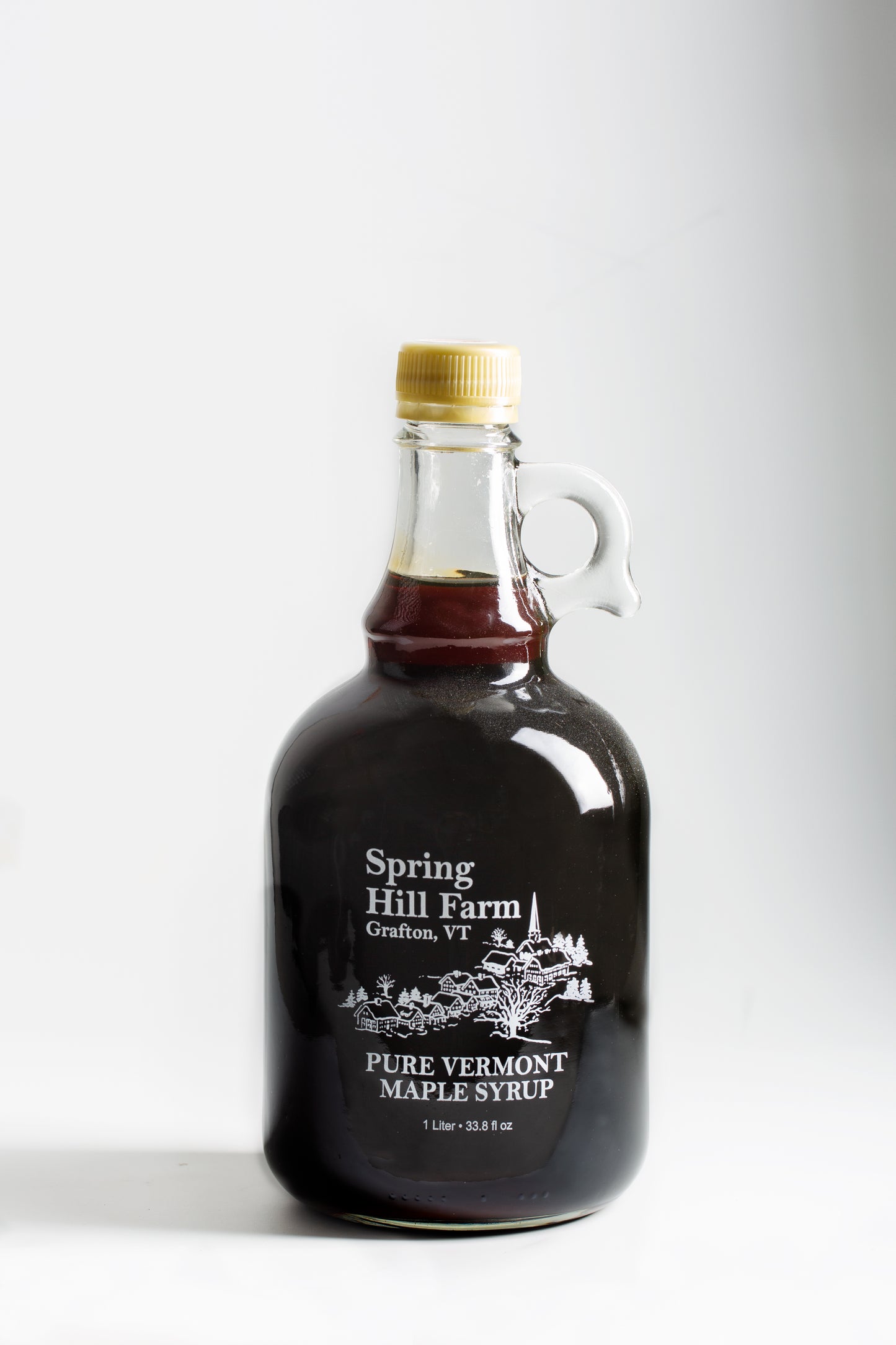 The Traditional Glass Bottle: Pure Vermont Maple Syrup - 8.5-33.8 oz, Dark & Amber