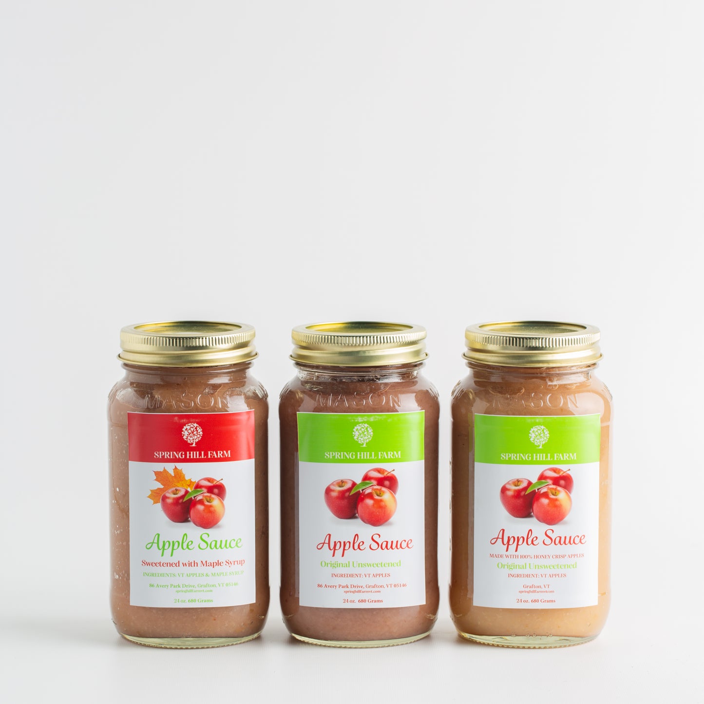 Our Gourmet Applesauce Collection
